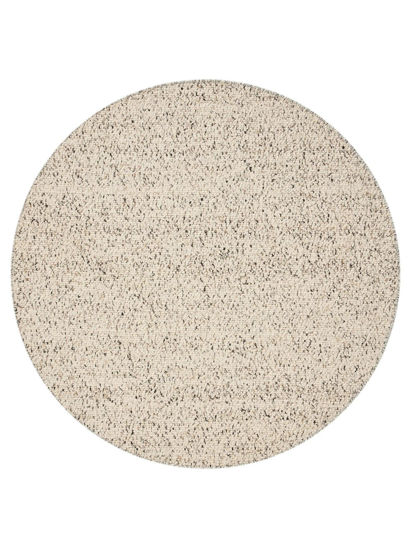 Parche para alfombra de lana blanco/negro