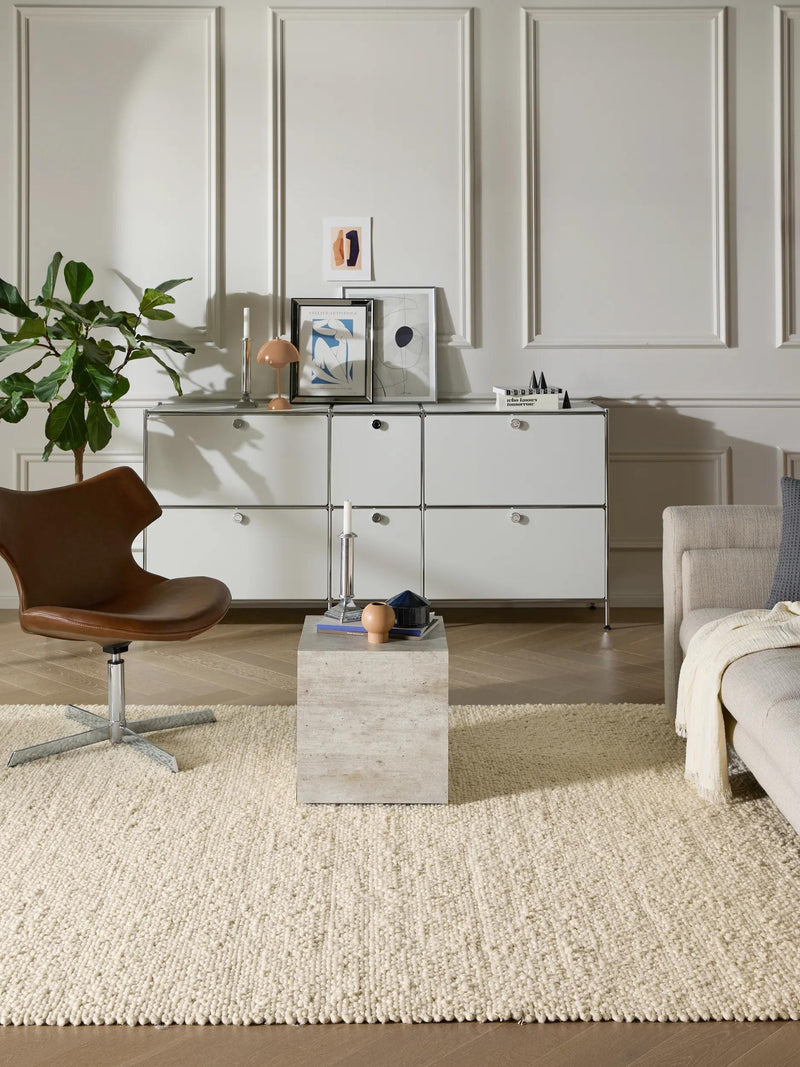 Wool Rug Patch Cream