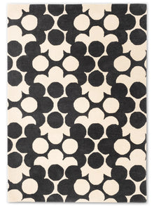 Wool Rug Puzzle Flower Multicolour