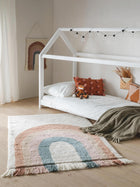 Tapis pour enfants Arc-en-ciel Multicolore