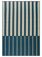 In- & Outdoor Rug Reed Petrol