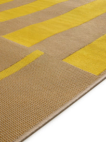 In- & Outdoor Rug Reed Yellow