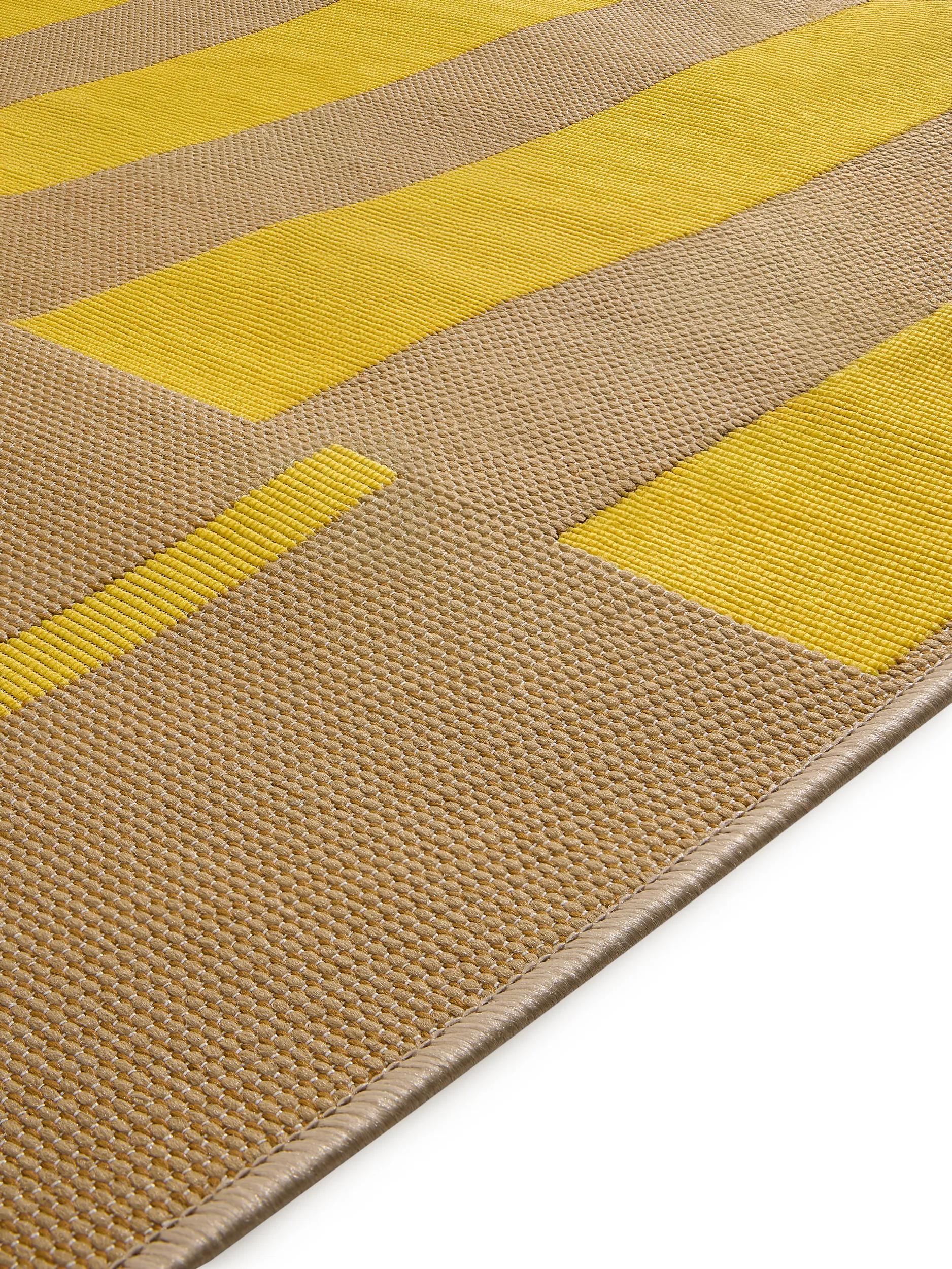 In- & Outdoor Rug Reed Yellow