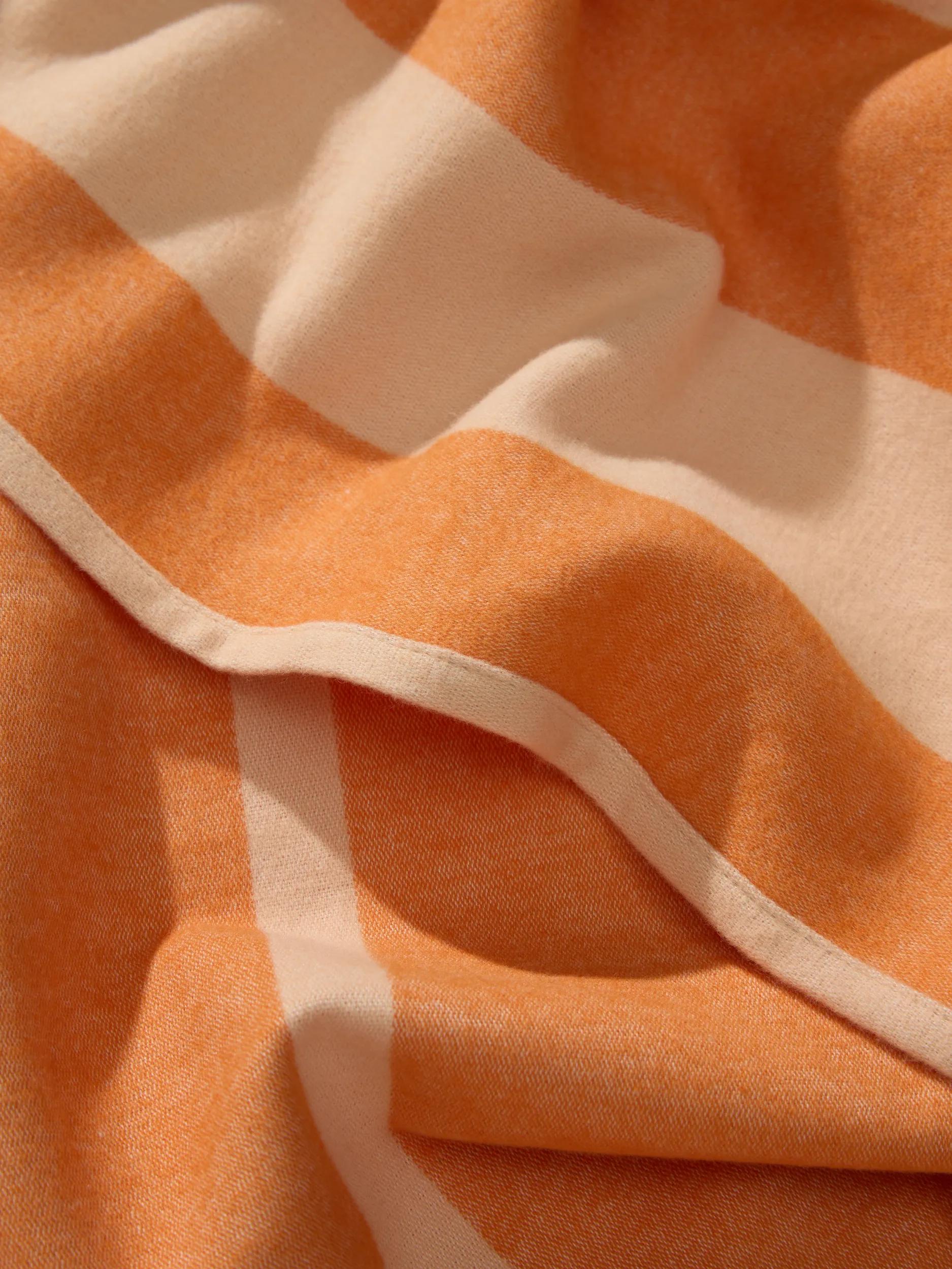 Cotton Blanket Reed Orange