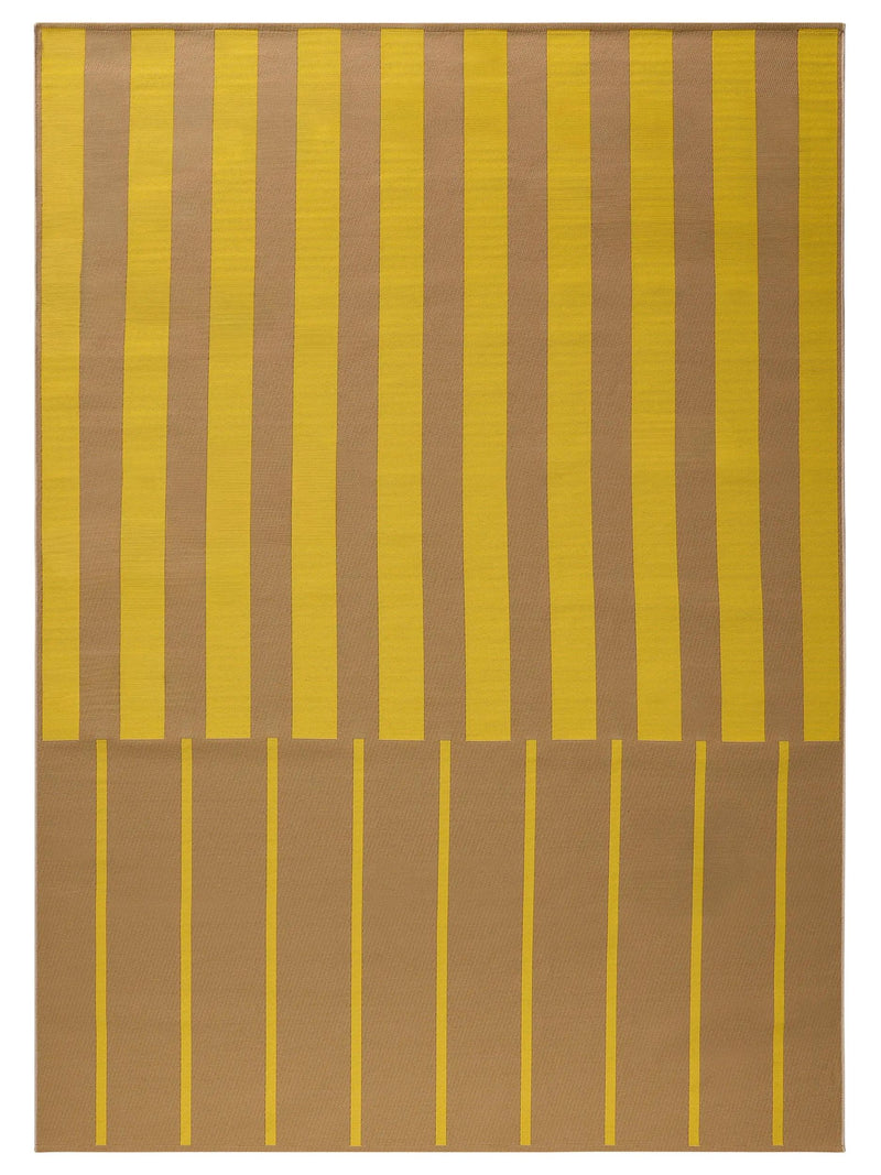 In- & Outdoor Rug Reed Yellow
