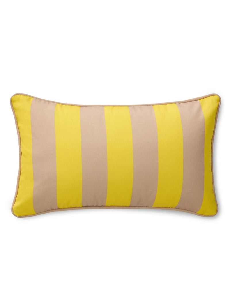 In- & Outdoor Cushion Reed Yellow