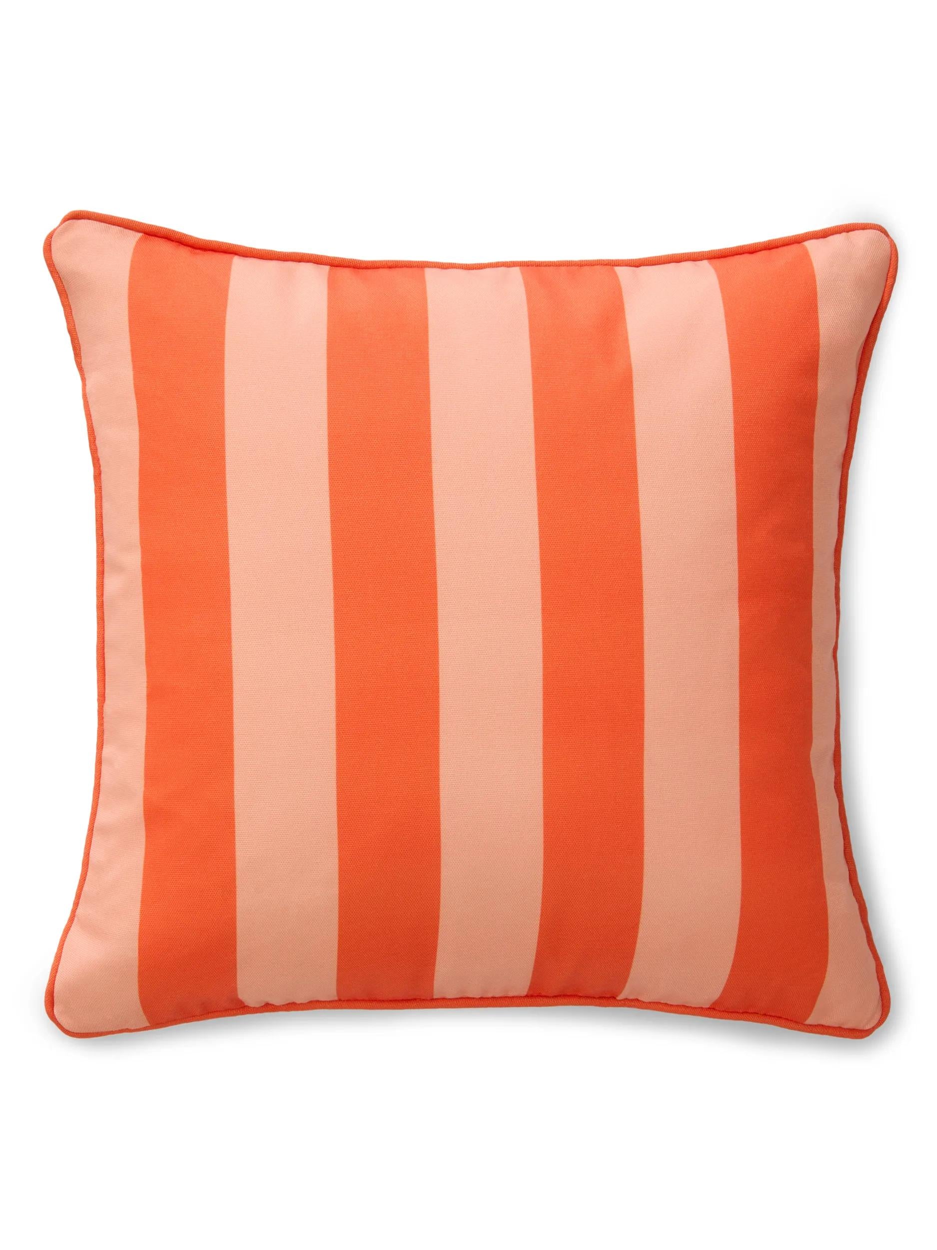 In- & Outdoor Cushion Reed Orange