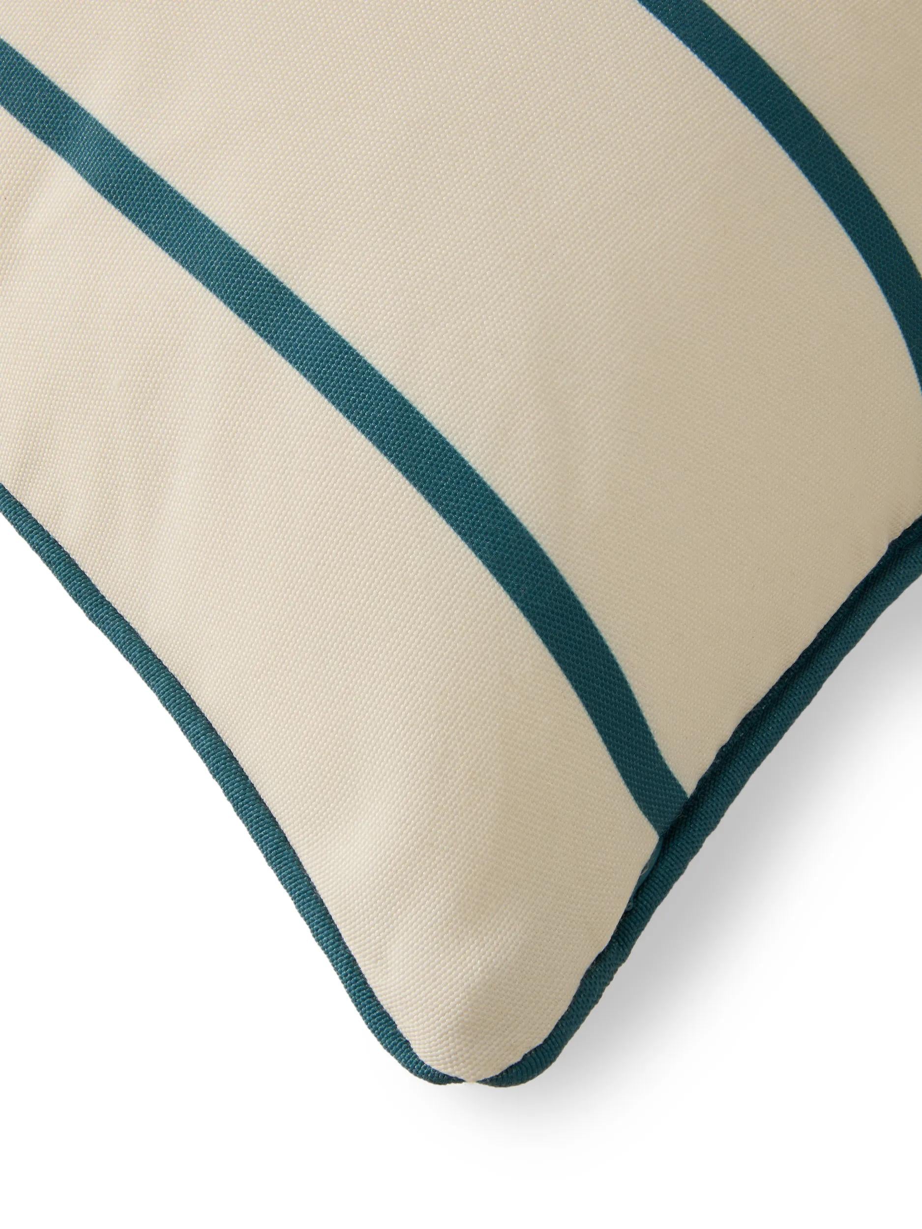 In- & Outdoor Cushion Reed Petrol