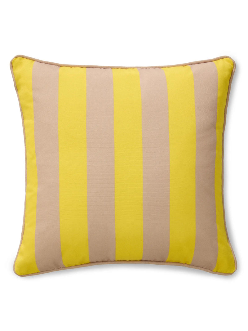 In- & Outdoor Cushion Reed Yellow