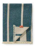 Cotton Blanket Reed Petrol