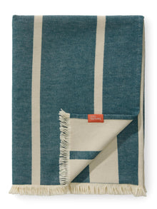 Cotton Blanket Reed Petrol