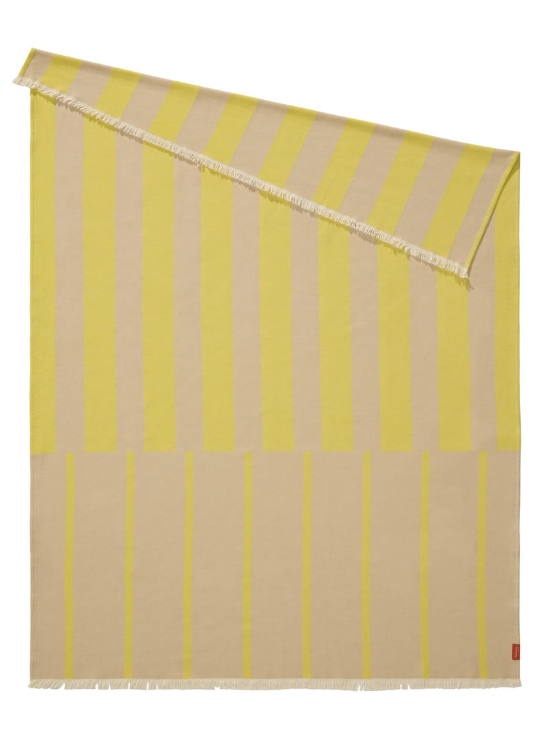 Cotton Blanket Reed Yellow