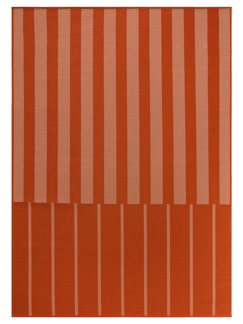 In- & Outdoor Teppich Schilfrohr Orange