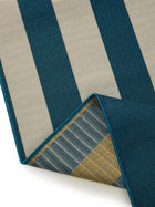 In- & Outdoor Rug Reed Petrol