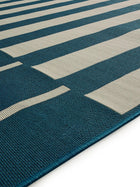 In- & Outdoor Rug Reed Petrol