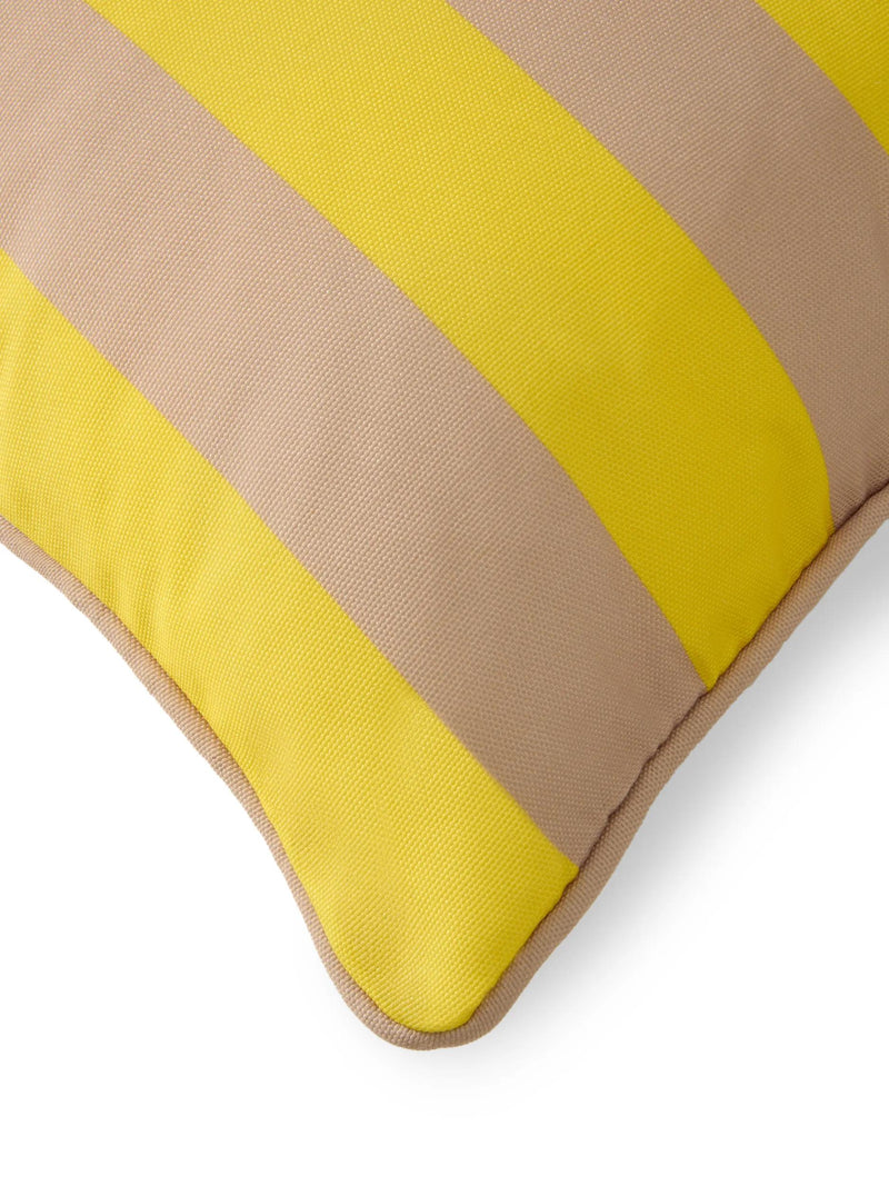In- & Outdoor Cushion Reed Yellow