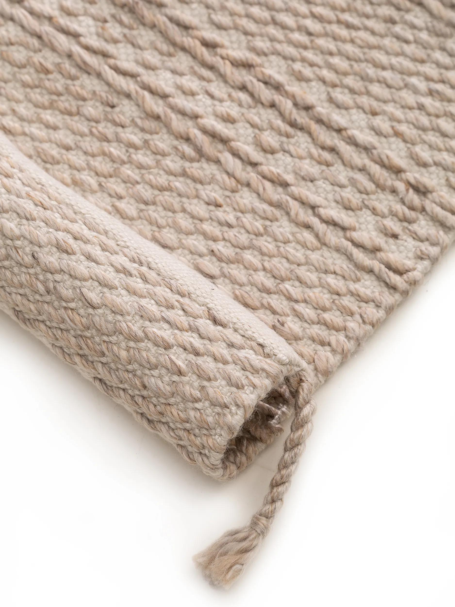 Rug made from recycled material Rene Beige