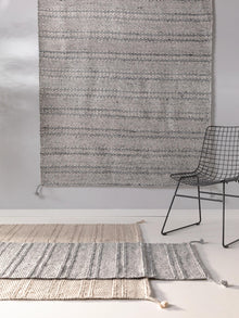 Rug made from recycled material Rene Grey