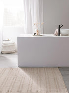 Rug made from recycled material Rene Beige