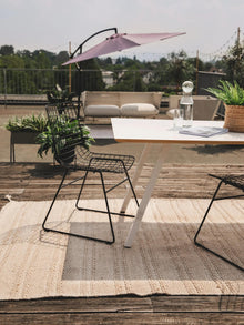 Rug made from recycled material Rene Beige