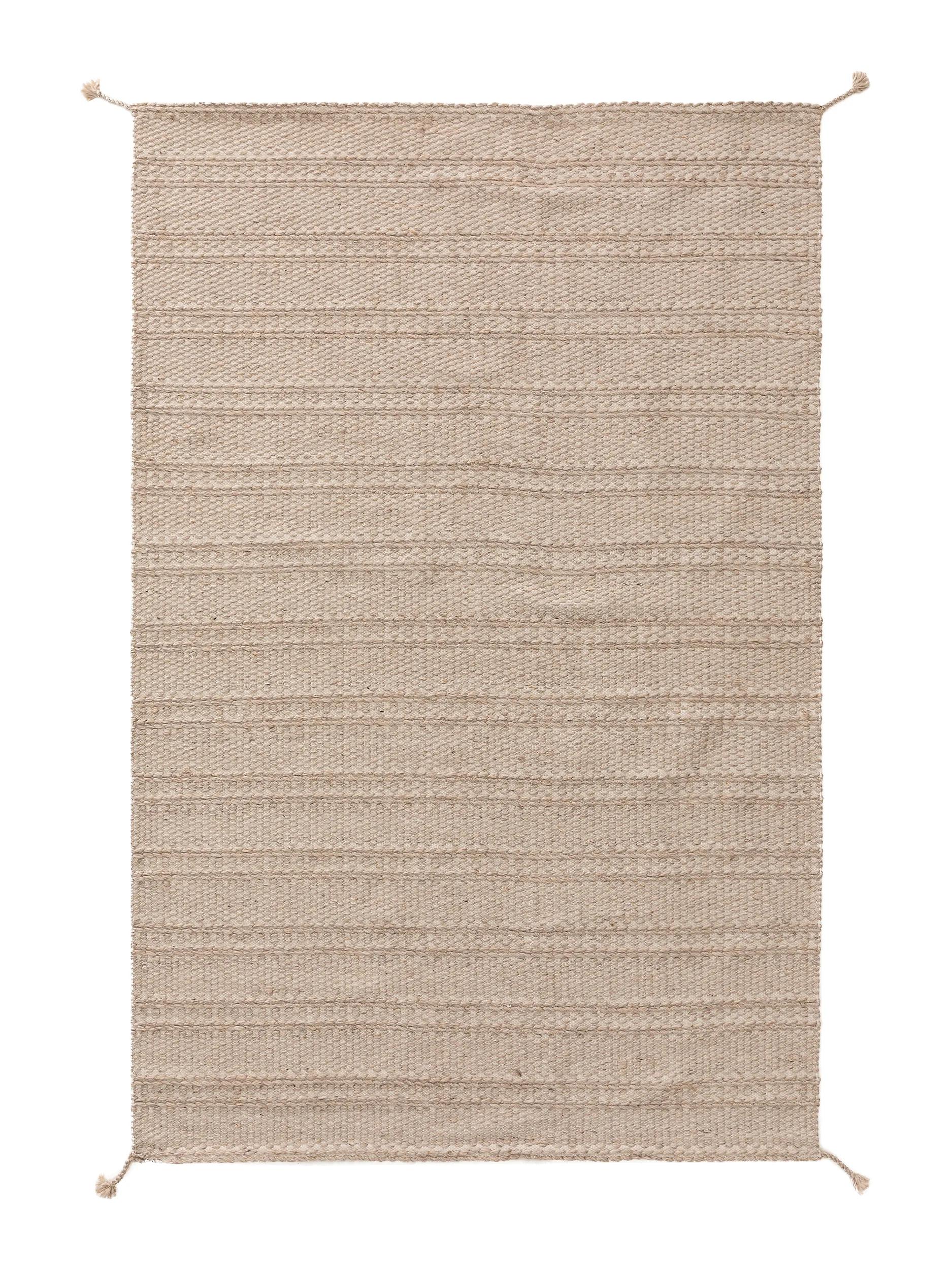 Rug made from recycled material Rene Beige