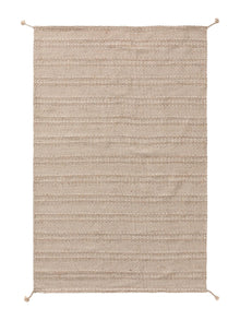Rug made from recycled material Rene Beige