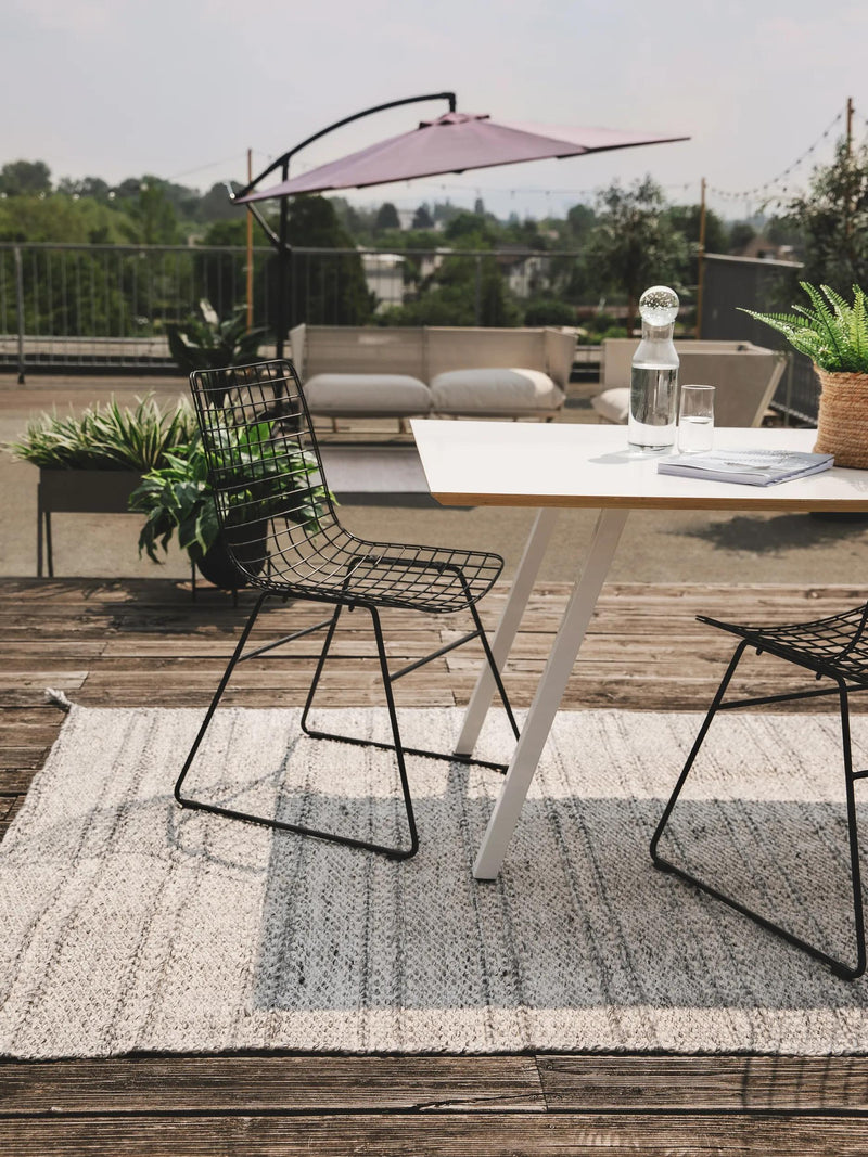 Rug made from recycled material Rene Grey