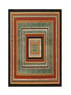 In- & Outdoor Rug Ria Multicolour/Blue