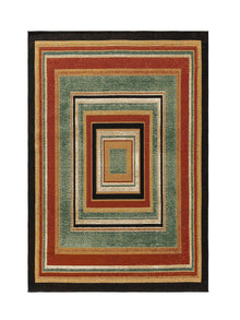 In- & Outdoor Rug Ria Multicolour/Blue