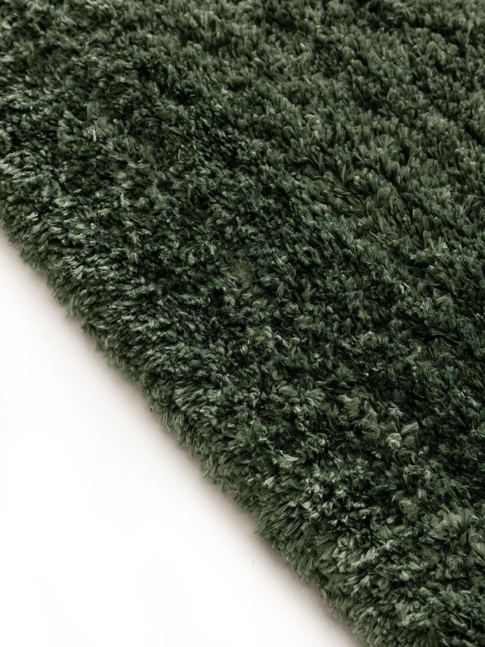 Tapis shaggy Ricky vert