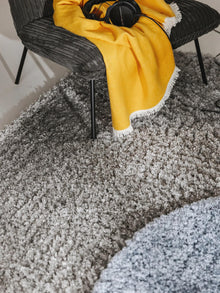 Shaggy rug Ricky Grey