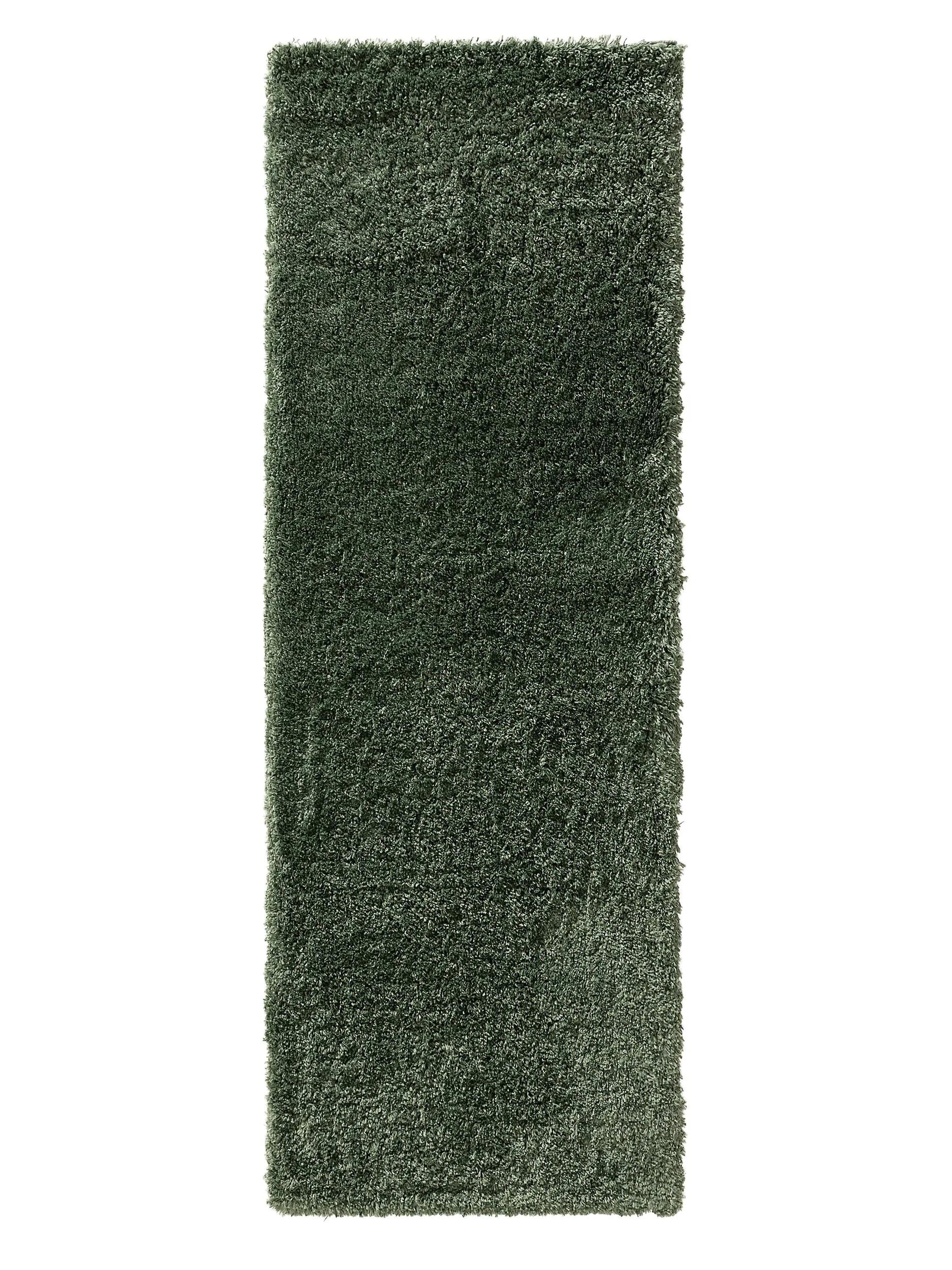 Alfombra peluda Ricky verde