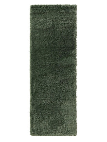Alfombra peluda Ricky verde