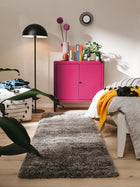 Shaggy rug Ricky Charcoal
