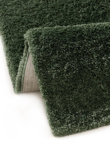 Alfombra peluda Ricky verde