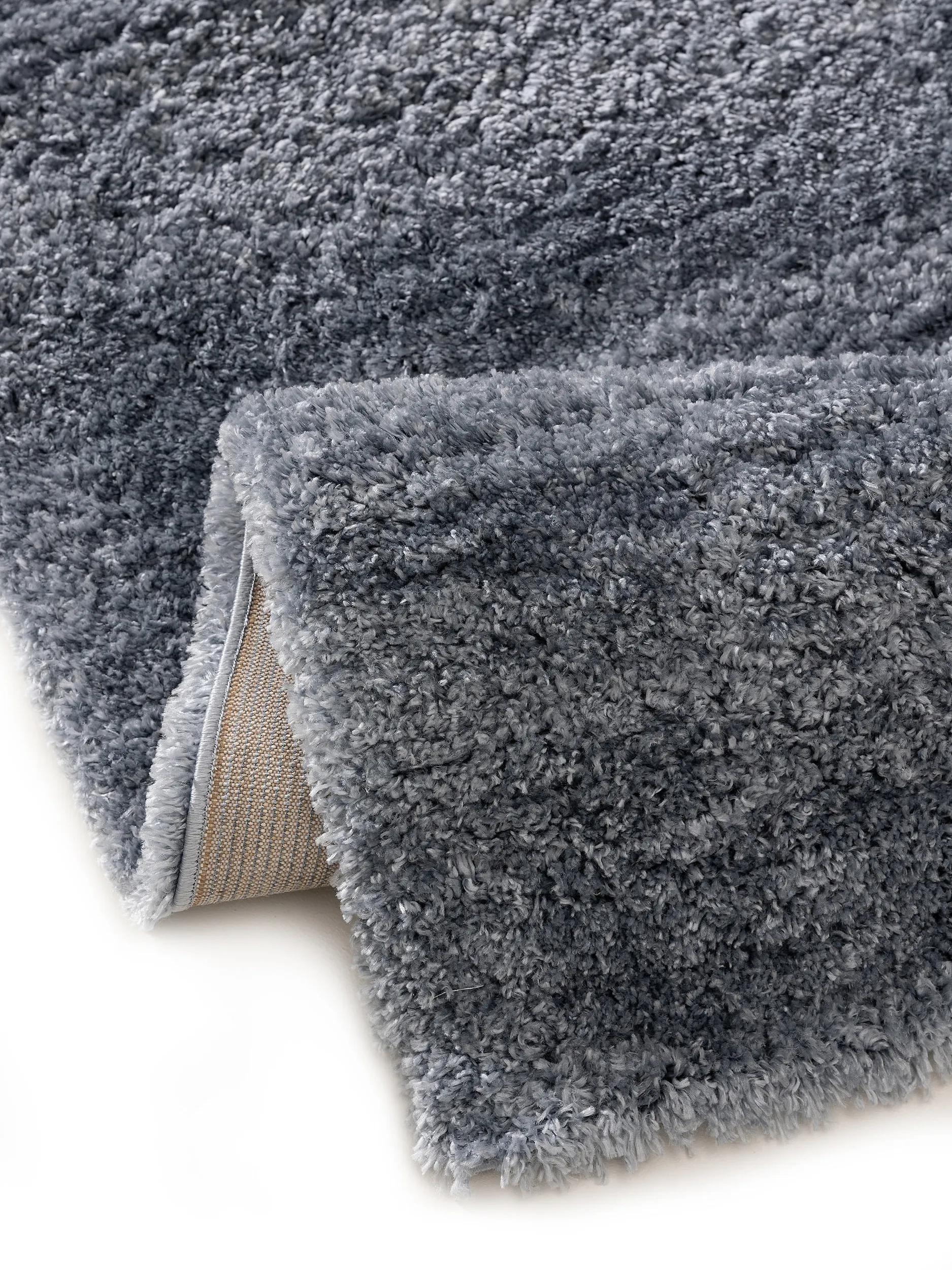Shaggy rug Ricky Blue