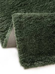 Tapis shaggy Ricky vert
