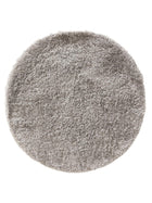 Shaggy Round Rug Ricky Grey