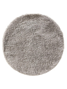 Shaggy Round Rug Ricky Grey