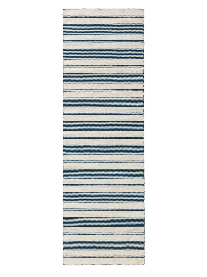 In- & Outdoor Runner Rida Beige/Blue