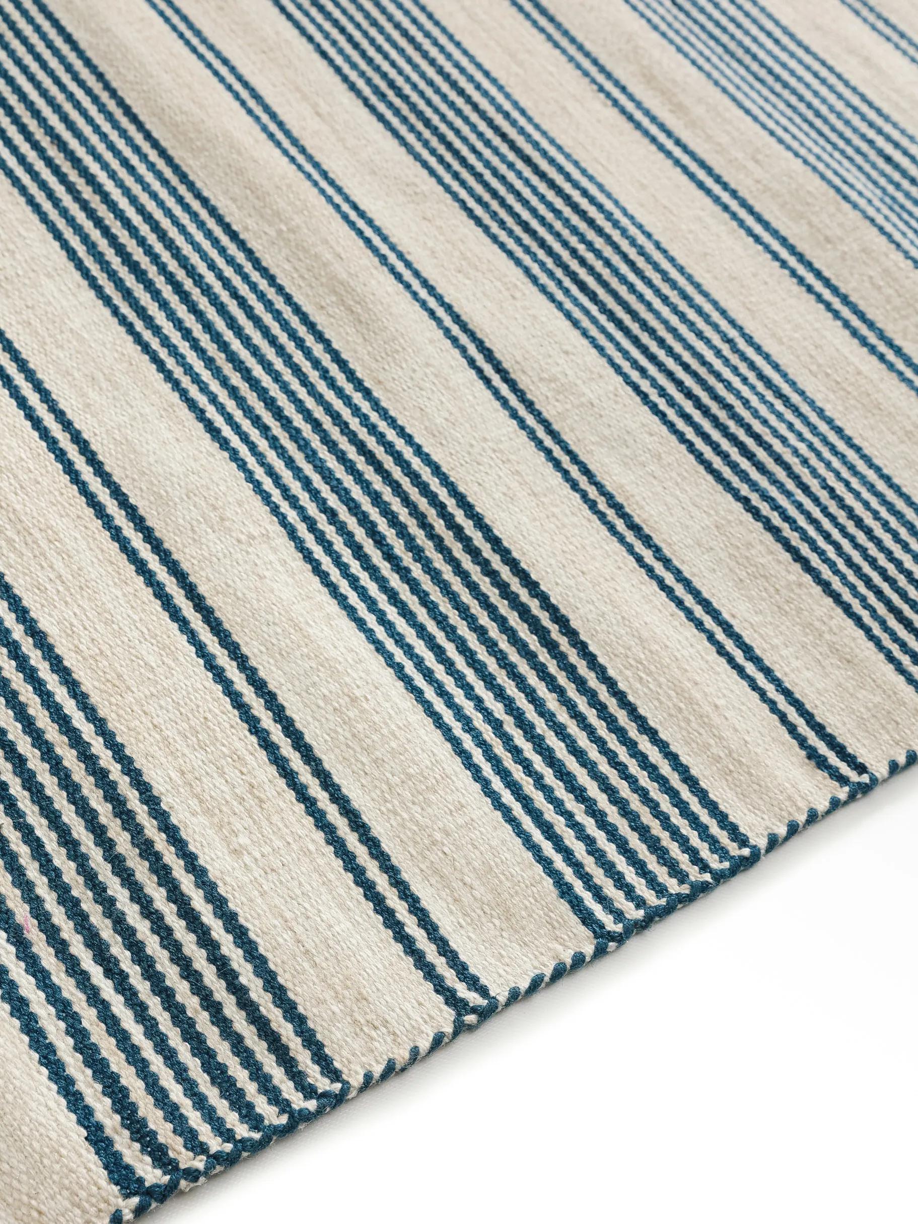 In- & Outdoor Runner Rida Beige/Blue