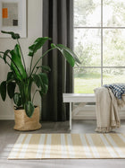 In- & Outdoor Runner Rida Beige/Yellow