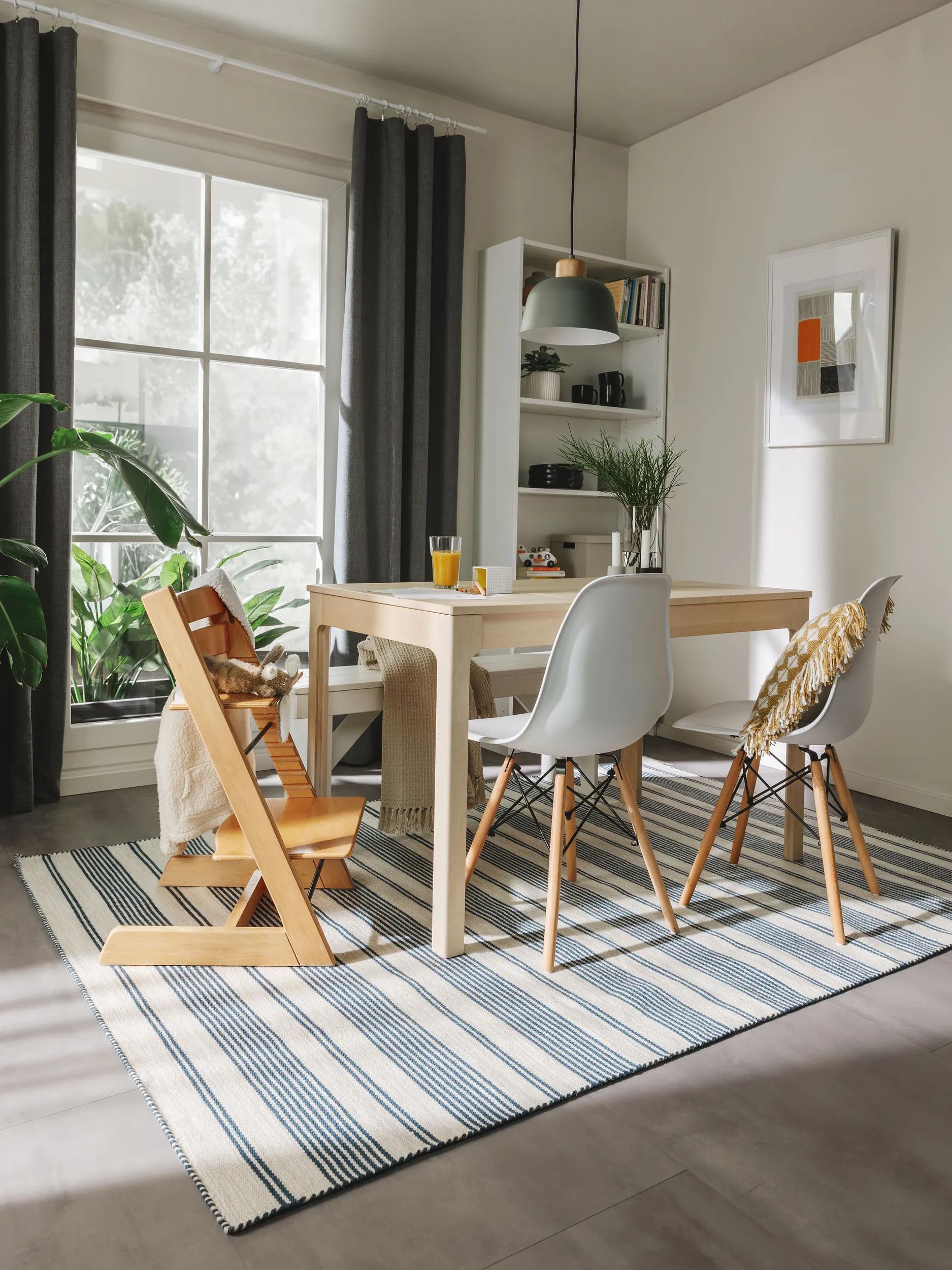 In- & Outdoor Rug Rida Beige/Blue