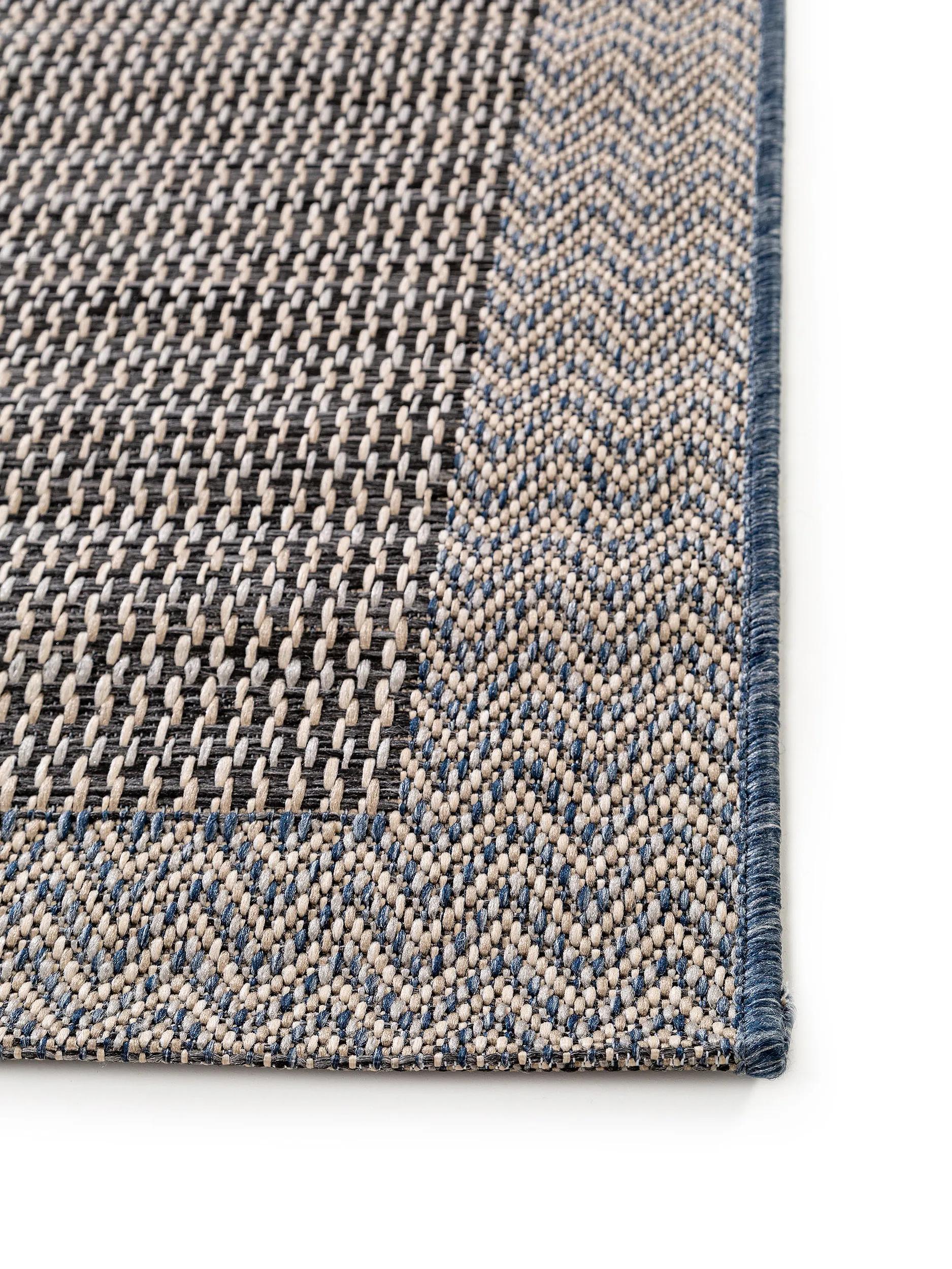 In- & Outdoor Runner River Beige/Blue