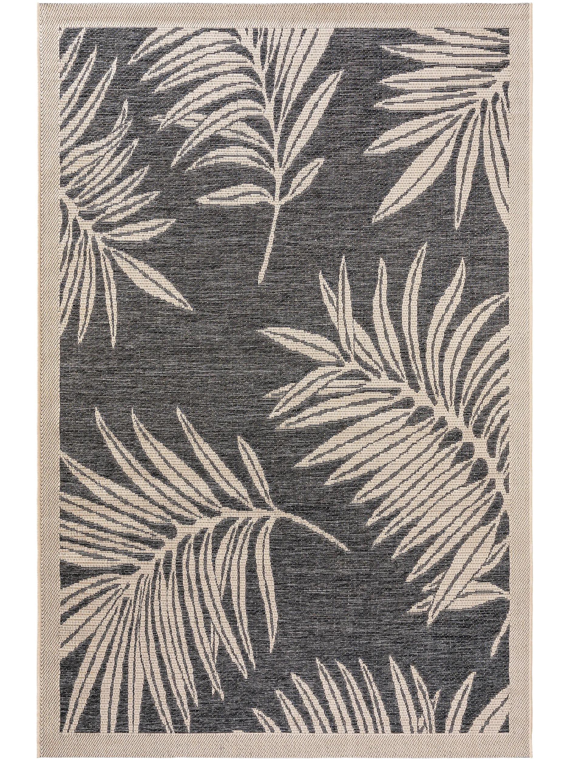 Alfombra para interior y exterior River Blue