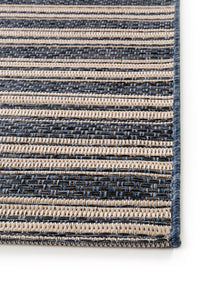 In- & Outdoor Runner River Beige/Blue