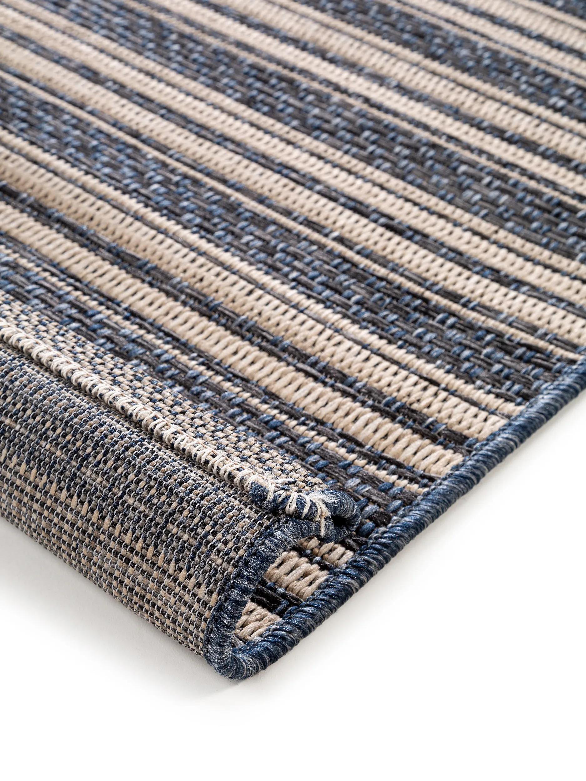 In- & Outdoor Runner River Beige/Blue