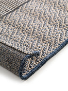 In- & Outdoor Rug River Beige/Blue