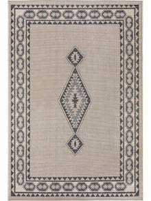 In- & Outdoor Rug River Beige/Blue
