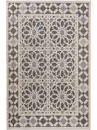 In- & Outdoor Rug River Beige/Blue